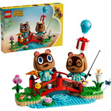 LEGO Animal Crossing Gita con Nepp e Schlepp, Giochi di costruzione Action Figure di Procioni con Accessori, Regalo 10+, Set da costruzione, 10 anno/i, Plastica, 513 pz, 741 g