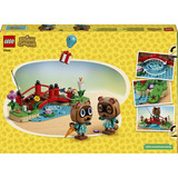 LEGO Animal Crossing Gita con Nepp e Schlepp, Giochi di costruzione Action Figure di Procioni con Accessori, Regalo 10+, Set da costruzione, 10 anno/i, Plastica, 513 pz, 741 g