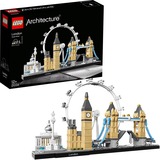 LEGO Architecture Londra, Giochi di costruzione Set da costruzione, 12 anno/i, 468 pz, 526 g