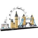 LEGO Architecture Londra, Giochi di costruzione Set da costruzione, 12 anno/i, 468 pz, 526 g