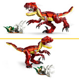LEGO Creator 3 in 1 Dinosauro Selvaggio, Giochi di costruzione 