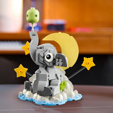 LEGO Elefante bebé fluttuante, Giochi di costruzione 