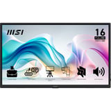 MSI PRO MP165DE E6, Monitor LED Nero