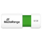 MediaRange Color Edition 32 GB, Chiavetta USB bianco/Verde