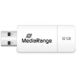 MediaRange Color Edition 32 GB, Chiavetta USB bianco/Verde