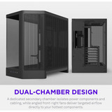 NZXT H6 RGB+ ( 2026 ) Tutto Nero, Chassis Tower Nero