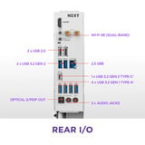 NZXT N7 B850 White, Scheda madre 