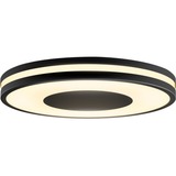 Philips Hue Plafoniera Being, Luce LED Nero, Philips Hue White ambiance Plafoniera Being, Lampada a soffitto intelligente, Bluetooth/Zigbee, Nero, LED, Metallo, Plastica, Lampadina/e non sostituibile/i