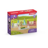 Schleich HORSE CLUB 42612 accessorio per miniature giocattolo Recinzione per personaggio giocattolo, Gioco figura Recinzione per personaggio giocattolo, 5 anno/i, Horse Stable, Horses, Multicolore