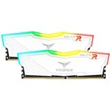 Team Group T-FORCE DELTA RGB TF4D432G3200HC16FDC01 memoria 32 GB 2 x 16 GB DDR4 3200 MHz bianco, 32 GB, 2 x 16 GB, DDR4, 3200 MHz, 288-pin DIMM