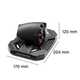 Thrustmaster Sol-R 6 Throttle, Valvola a farfalla Nero