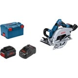 GKS 18V-70 L PROFESSIONAL 19 cm Alluminio, Nero, Blu 5000 Giri/min 1800 W, Sega circolare