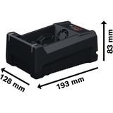 Bosch Set avvitatore a impulsi a batteria GDX 18 volt 285 Nm con 2 batterie 5,0 Ah e set di punte da 31 pezzi in L-BOXX, Set di strumenti boxed