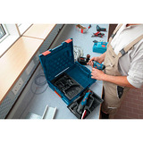 Bosch Set avvitatore a impulsi a batteria GDX 18 volt 285 Nm con 2 batterie 5,0 Ah e set di punte da 31 pezzi in L-BOXX, Set di strumenti boxed