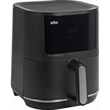 Braun HF5030 Singolo 6 L Indipendente 1700 W Friggitrice ad aria calda Nero Nero/Argento, Friggitrice ad aria calda, 6 L, 1,5 kg, 80 °C, 200 °C, Singolo