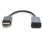 Digitus Adattatore / Convertitore da DisplayPort a HDMI Nero