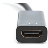 Digitus Adattatore / Convertitore da DisplayPort a HDMI Nero
