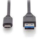 Digitus Cavo di collegamento USB 3.2 Gen 2 USB-A > USB-C Nero