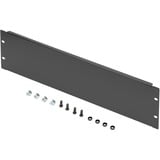 Digitus Coperchio per armadi da 483 mm (19"), Copertura Nero, Nero, 3U, Turchia, 48,3 cm (19"), 483 mm, 12 mm