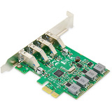 Digitus Scheda di espansione PCI Express USB 3.0 a 4 porte, Scheda di interfaccia 