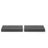 Digitus Set extender HDMI KVM 4K HDBaseT, Estensione HDMI Nero