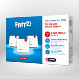 FRITZ! Set 1700 confezione da 3, Ripetitore bianco/grigio