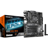 GIGABYTE B550 EAGLE WIFI6 Scheda madre - CPU AMD Ryzen serie 5000 G, VRM a 10+3+1 fasi, fino a 3200 MHz DDR4, 1xPCIe 4.0 + 1xPCIe 3.0 M.2, LAN 1GbE, WIFI 6, USB 3.2 Gen 2 VRM a 10+3+1 fasi, fino a 3200 MHz DDR4, 1xPCIe 4.0 + 1xPCIe 3.0 M.2, LAN 1GbE, WIFI 6, USB 3.2 Gen 2, AMD, Socket AM4, AMD Ryzen 3000 Series, AMD Ryzen 4000 Series, AMD Ryzen 5000 Series, Socket AM4, DDR4-SDRAM, 128 GB