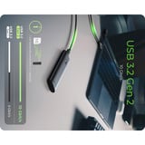 ICY BOX Spade Case 1806, Disk enclosure Nero
