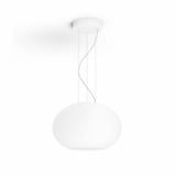 Philips Hue Illuminazione a sospensione Flourish, Luce LED bianco, Philips Hue White and Color ambiance Illuminazione a sospensione Flourish, Luce a sospensione intelligente, Bluetooth/Zigbee, Bianco, LED, Vetro, Lampadina/e non sostituibile/i