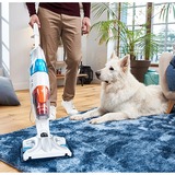 Rowenta RY8544 Bianco, Blu, Pulitore a vapore bianco/Blu, Bianco, Blu, 8 m, AC, 1700 W, Pavimento, Tappeto, Superfici rigide, Gradini, 84 dB