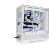 Thermaltake View 370 TG ARGB, Chassis Tower bianco
