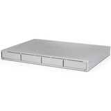 Ubiquiti UNVR Videoregistratore di rete (NVR) Grigio, Registratore video di rete argento, 4 canali, 4 GB, 1000,10000,100000 Mbit/s, Grigio, 1,7 GHz, 100 W