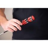 Wiha Cacciavite con caricatore di punte LiftUp 25, 1/4" Nero/Rosso