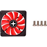 Xilence XPF140.R.PWM sistema di raffreddamento per computer Case per computer Ventilatore 14 cm, Ventola Nero/Rosso, Ventilatore, 14 cm, 700 Giri/min, 30 dB, 62,05 pdc/min