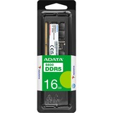 ADATA Premier memoria 16 GB 1 x 16 GB DDR5 262-pin SO-DIMM Data Integrity Check (verifica integrità dati) Nero, 16 GB, 1 x 16 GB, DDR5, 5600 MHz, 262-pin SO-DIMM