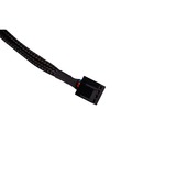 Alphacool Splitter a Y cavo 4 pin a 4x 4 pin PWM, 60 cm, Cavo a Y Nero