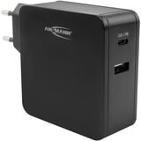Ansmann 247PD Nero Interno, Caricabatterie bianco, Interno, AC, 20 V, Nero