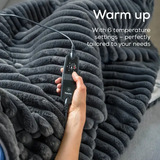 Beurer Coperta termica HD 82 Stockholm, Coperte elettriche grigio