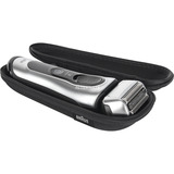 Braun Series 8 8567cc Rasoio Trimmer Nero, Argento argento/Nero, Rasoio, Nero, Argento, Batteria, Batteria integrata, 60 min, 1 h