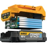 DEWALT Batteria Powerstack DCBP034, 18Volt 1,7Ah giallo/Nero