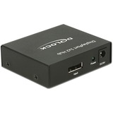 DeLOCK Splitter DisplayPort 1.2 > 2x DisplayPort 4K, Separatori DisplayPort Nero