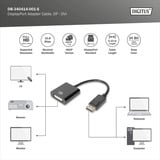 Digitus Adattatore / convertitore da DisplayPort a DVI Nero