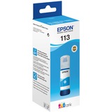 Epson 113 EcoTank Pigment Cyan ink bottle, Inchiostro Originale, Ciano, Epson, Ecotank ET-5880, EcoTank ET-5850, EcoTank ET-5800, EcoTank ET-16650, EcoTank ET-16600, 6000 pagine, 70 ml