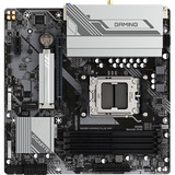 GIGABYTE B650M GAMING PLUS WIFI Scheda madre - CPU AMD Ryzen 9000, VRM a 5+2+2 fasi, fino a 8000 MHz DDR5, 2xPCIe 4.0 M.2, LAN 2.5GbE, WIFI 6E, USB 3.2 Gen 1 Nero/Argento, VRM a 5+2+2 fasi, fino a 8000 MHz DDR5, 2xPCIe 4.0 M.2, LAN 2.5GbE, WIFI 6E, USB 3.2 Gen 1, AMD, Socket AM5, AMD Ryzen 7000 Series, AMD Ryzen 8000 Series, AMD Ryzen 9000 Series, Socket AM5, DDR5-SDRAM, 256 GB