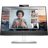 HP E24m G4 FHD USB-C Conferencing Monitor, Monitor LED Nero/Argento, 60,5 cm (23.8"), 1920 x 1080 Pixel, Full HD, LCD, 5 ms, Nero