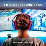 Logitech G435 LIGHTSPEED, Cuffia da gioco blu