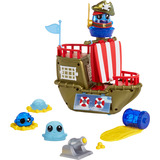 MGA Entertainment DohKins Pirate Ship Playset Set da gioco in argilla da modellare 191 g Multicolore, Impastare Set da gioco in argilla da modellare, Multicolore, Bambino, Bambino/Bambina, 3 anno/i, 99 anno/i