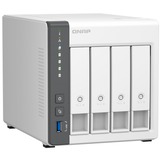 QNAP TS-433 NAS Tower ARM Cortex-A55 4 GB 0 TB QNAP QTS Bianco NAS, Tower, ARM, Cortex-A55, 4 GB, 0 TB