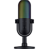 Razer Seiren V3 Chroma 32-Bit DSP, Microfono Nero