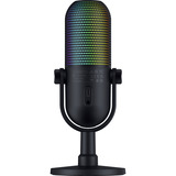 Razer Seiren V3 Chroma 32-Bit DSP, Microfono Nero